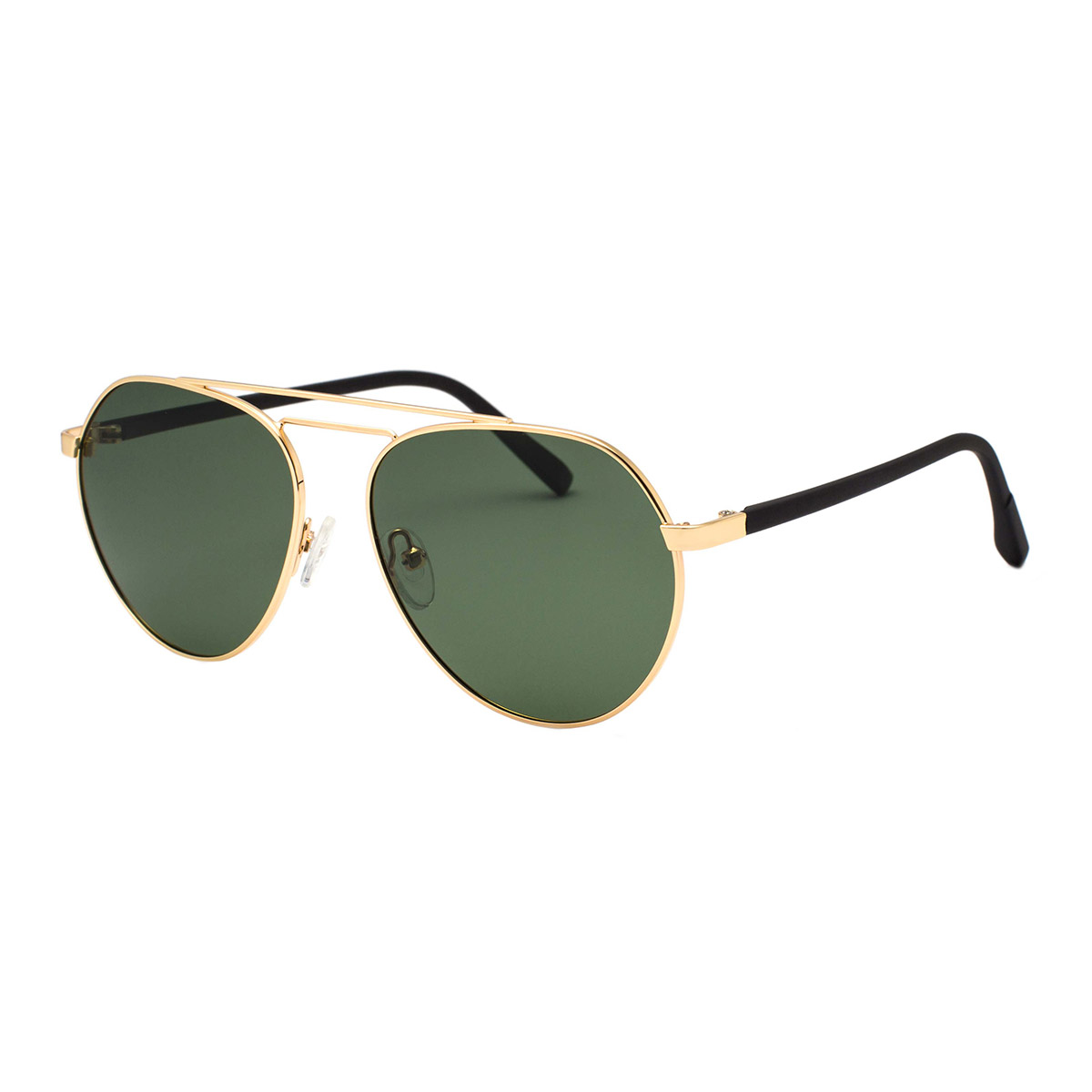 Rozsdamentes acél Aviator Frame TR lábú napszemüveg Rozsdamentes acél Aviator Frame TR lábú napszemüveg
